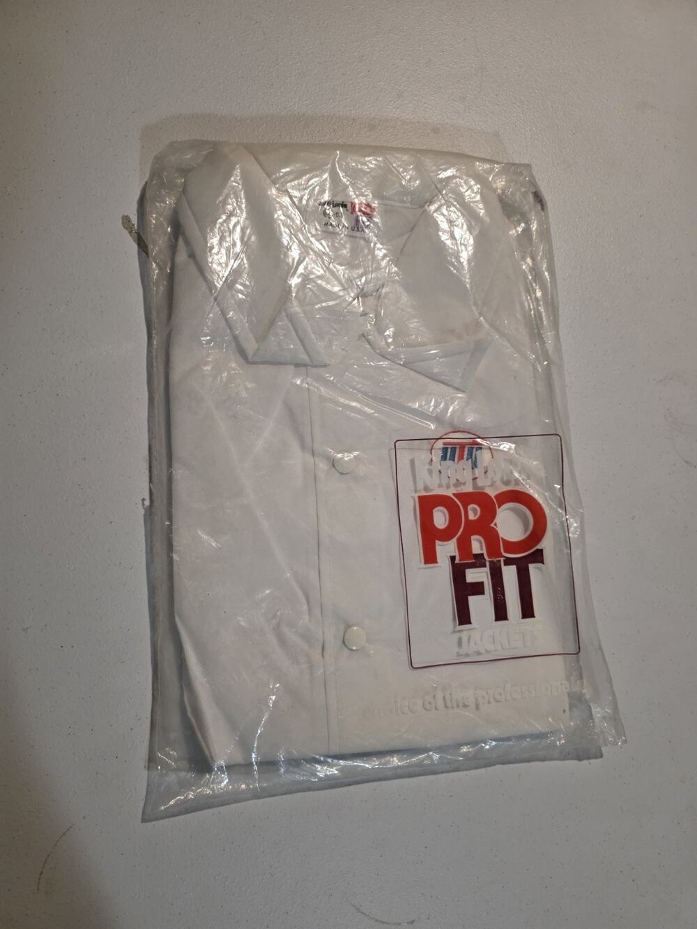 Vintage King Louie Pro Fit UTU Union Jacket Mens XXL 52 White Snap USA Made